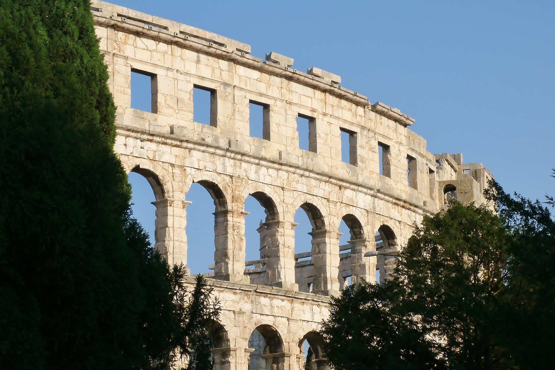 Die Arena in Pula